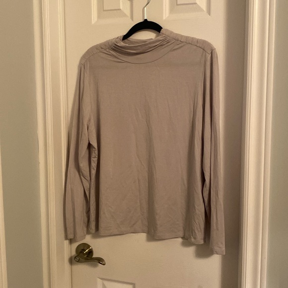 Grey Mock Turtleneck - Picture 1 of 6